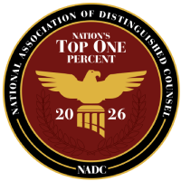 National Association of Distinguished Counsel badge